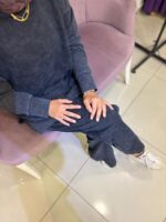 Yıkama Desen Eşofman Takım