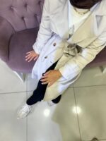 Krem Trenç Kot - Görsel 3