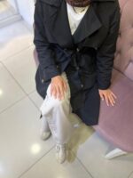 Siyah Trenç Kot - Görsel 2