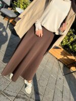 Kahve Scuba Etek - Görsel 3