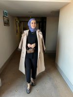 Uzun Bej Trenç - Görsel 4