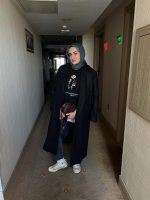 Siyah Astarlı Kaşe Kaban