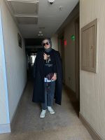 Siyah Astarlı Kaşe Kaban - Görsel 2