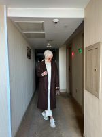 Kahve Astarlı Kaşe Kaban