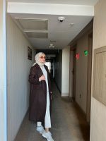 Kahve Astarlı Kaşe Kaban - Görsel 5