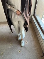 Krem Havuç Pantolon