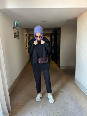 Siyah Havuç Pantolon