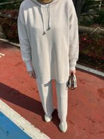 Krem Triko Simli Takım - Görsel 5