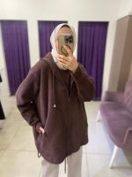 Kahve Yumuşak Tüylü Hırka